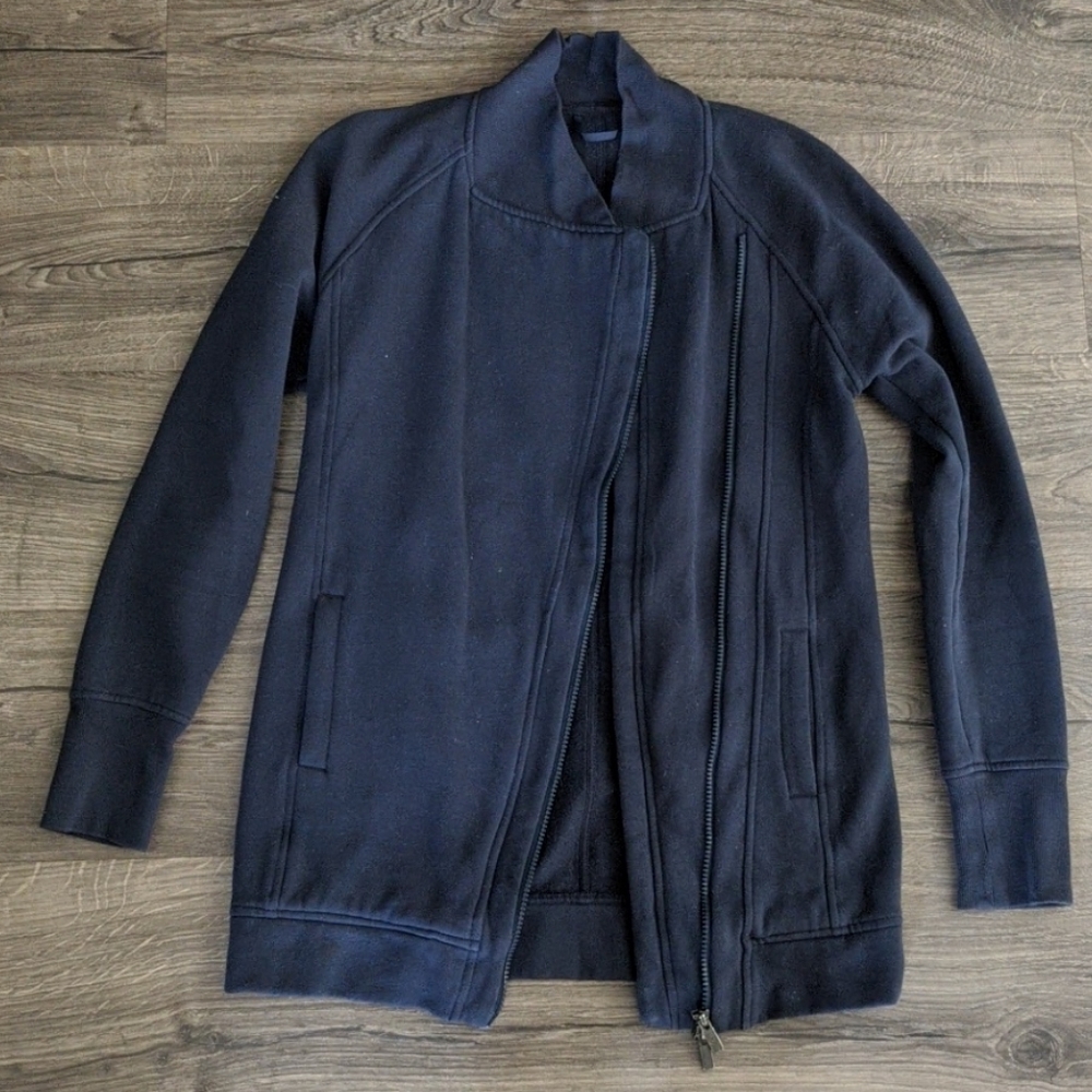 Lululemon long length zip up